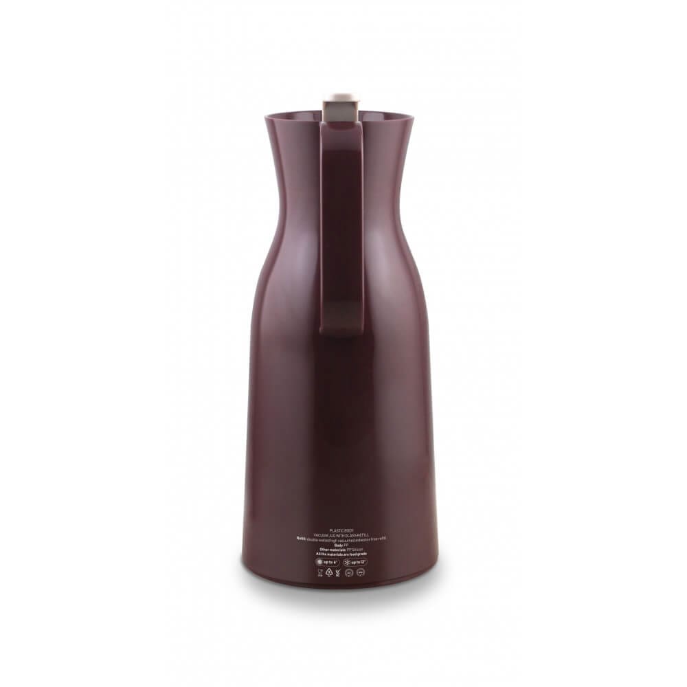 Back view of Dorsch vacuum jug 1L with handle
