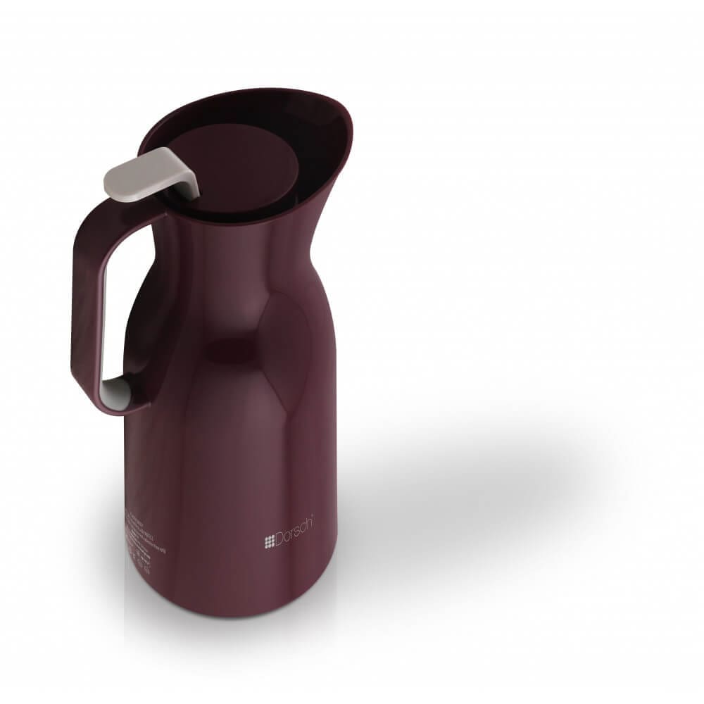 Back view of Dorsch vacuum jug 1L with handle