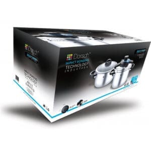 Dorsch Pressure Cooker Set 6L & 8L – Stainless Steel Fast Cooking Pots