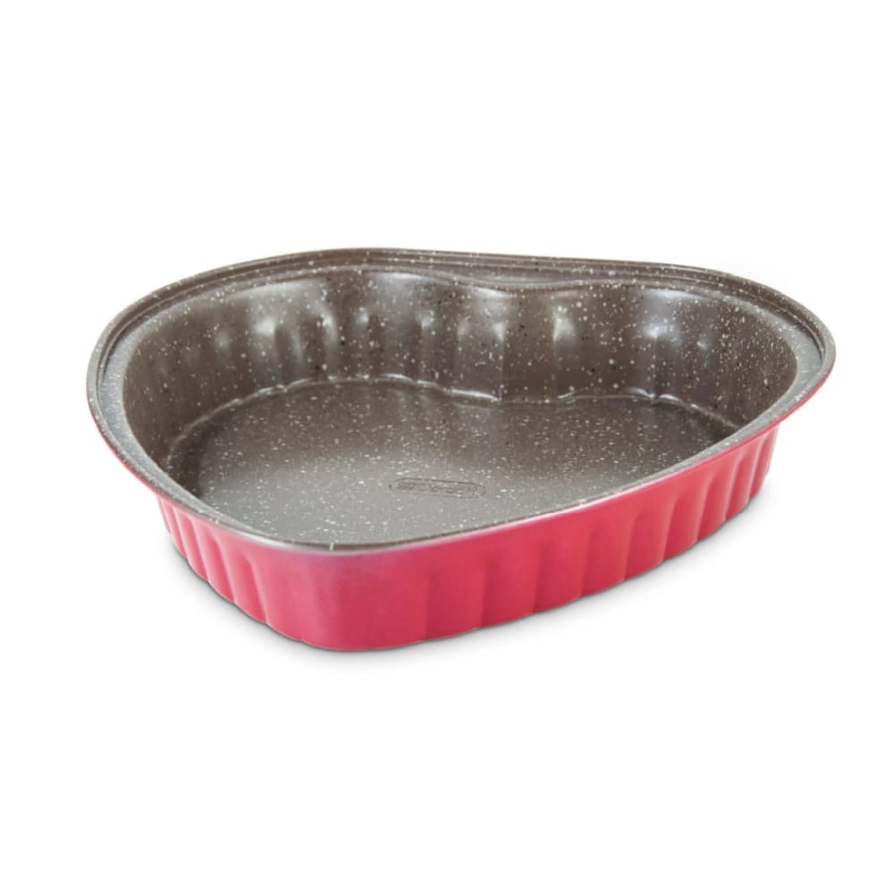 Dorsch heart cake pan 25cm with speckled non-stick interior
